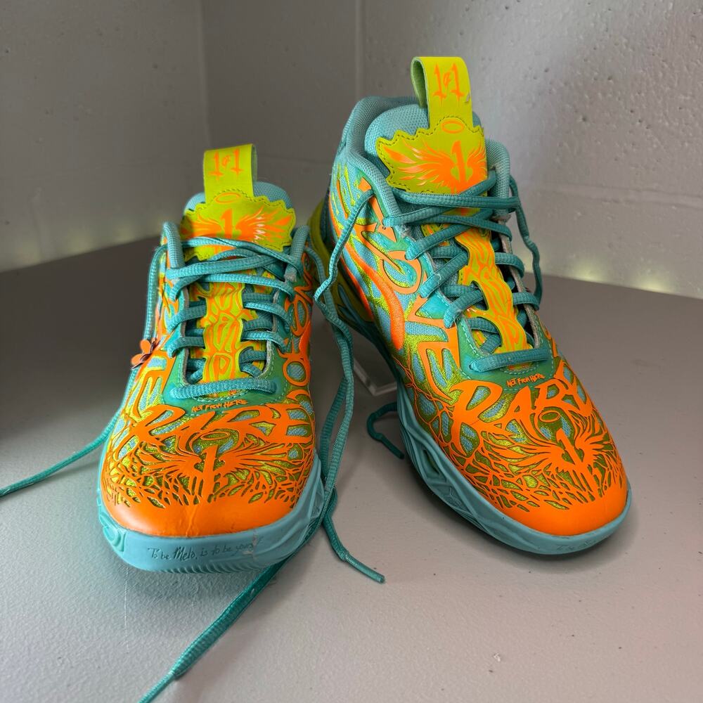 puma x lamelo ball MB.04 scooby-doo basketball shoes big kids US 5 310777-01